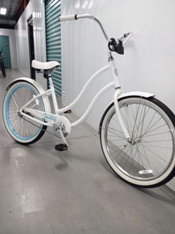 Tuesday Beach Cruiser Bicycle White