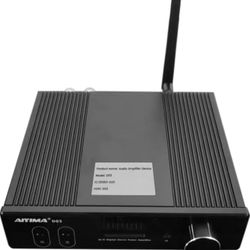 AIYIMA D03 Bluetooth 5.0 DAC Amplifier 150 Watt x 2 Stereo HiFi 2.1 CH Digital Sound Amplificador 24Bit/192kHz Class D Power Amp USB Coaxial Optical O