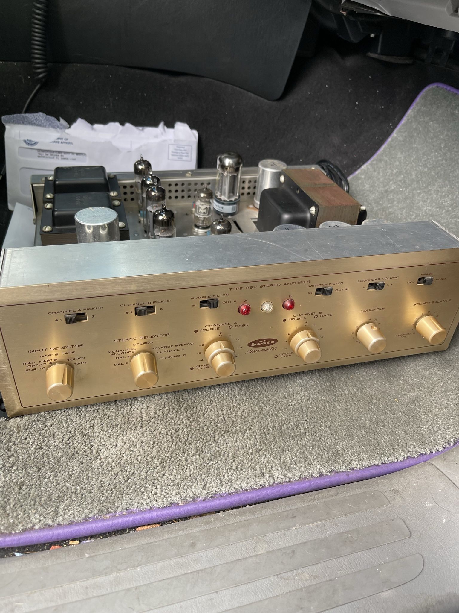 BEAUTIFUL H H SCOTT 299 STEREOMASTER