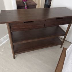 Mid-Century Modern Console Table