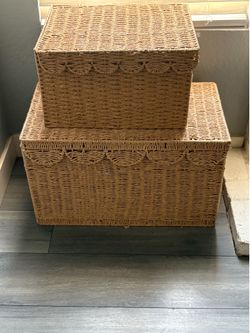 Storage baskets