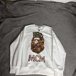 Bape Mcm Long Sleeve Size S