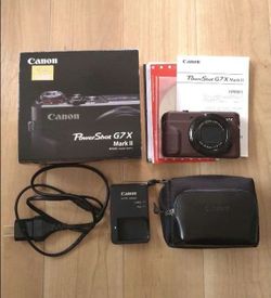 Canon G7X Mark III Camera