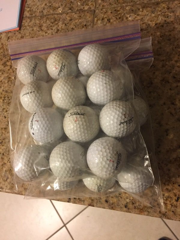 2 dozen Titleist golf balls