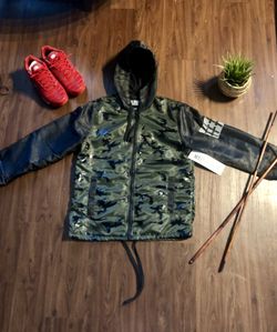 Camo Hoodie Slim