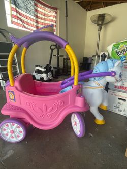 Little Tikes Princess Horse and Pedal Push Riding Toy