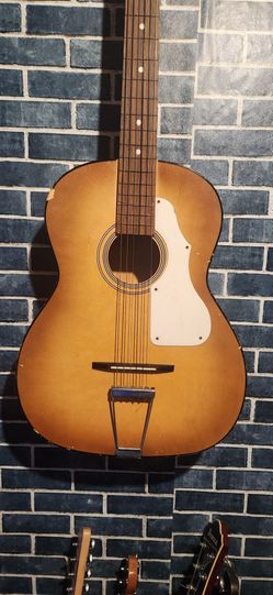 1960s Harmony Parlor Style Western Guitar