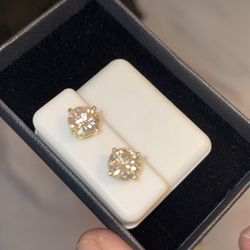 Moissanite Earrings 