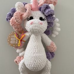 Crochet Plushies … Unicorn 