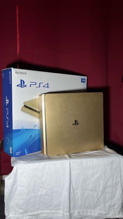 Sony PlayStation 4 Slim-1 TB- Limited Edition “Sony Days of Play” Gold- Used