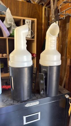 Golf cart, sand bottle kit for any golf cart with mounting hardware