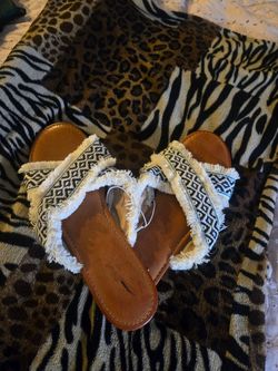 Flats mules and sandals size 10 and 11