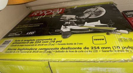 15 Amp 10 in. Corded Sliding Compound Miter Saw with LED Cutline Indicator