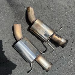 Renntec sport stainless steel mufflers