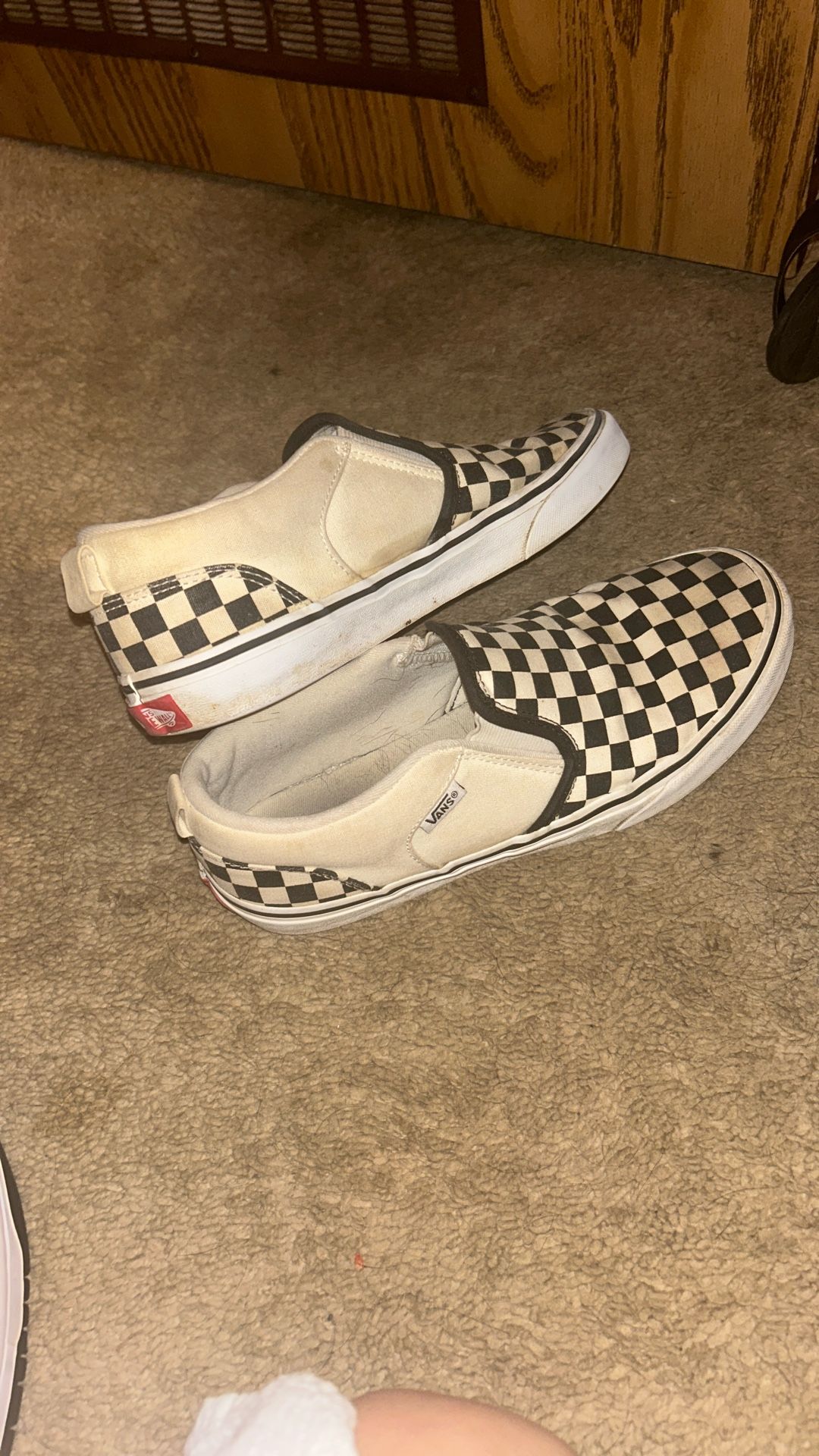 Checkered vans