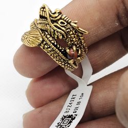 Stainless Steel Dragon Shaped Ring