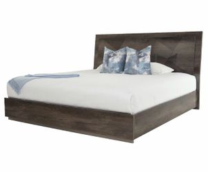 Made in Italy Queen Size Bed with Mattress and Base