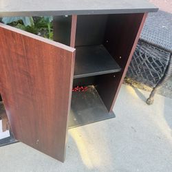 Cabinet For Glass Aquarium $10 Width 36” inches  Depth 12.5 inches  