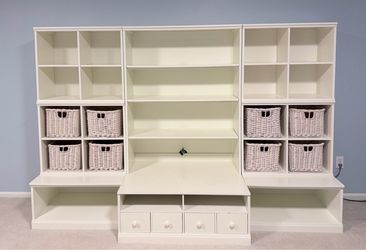 Pottery Barn Kids Storage Wall