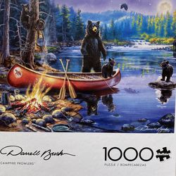 Buffalo Games - Campfire Prowlers - 1000 Piece Jigsaw Puzzle