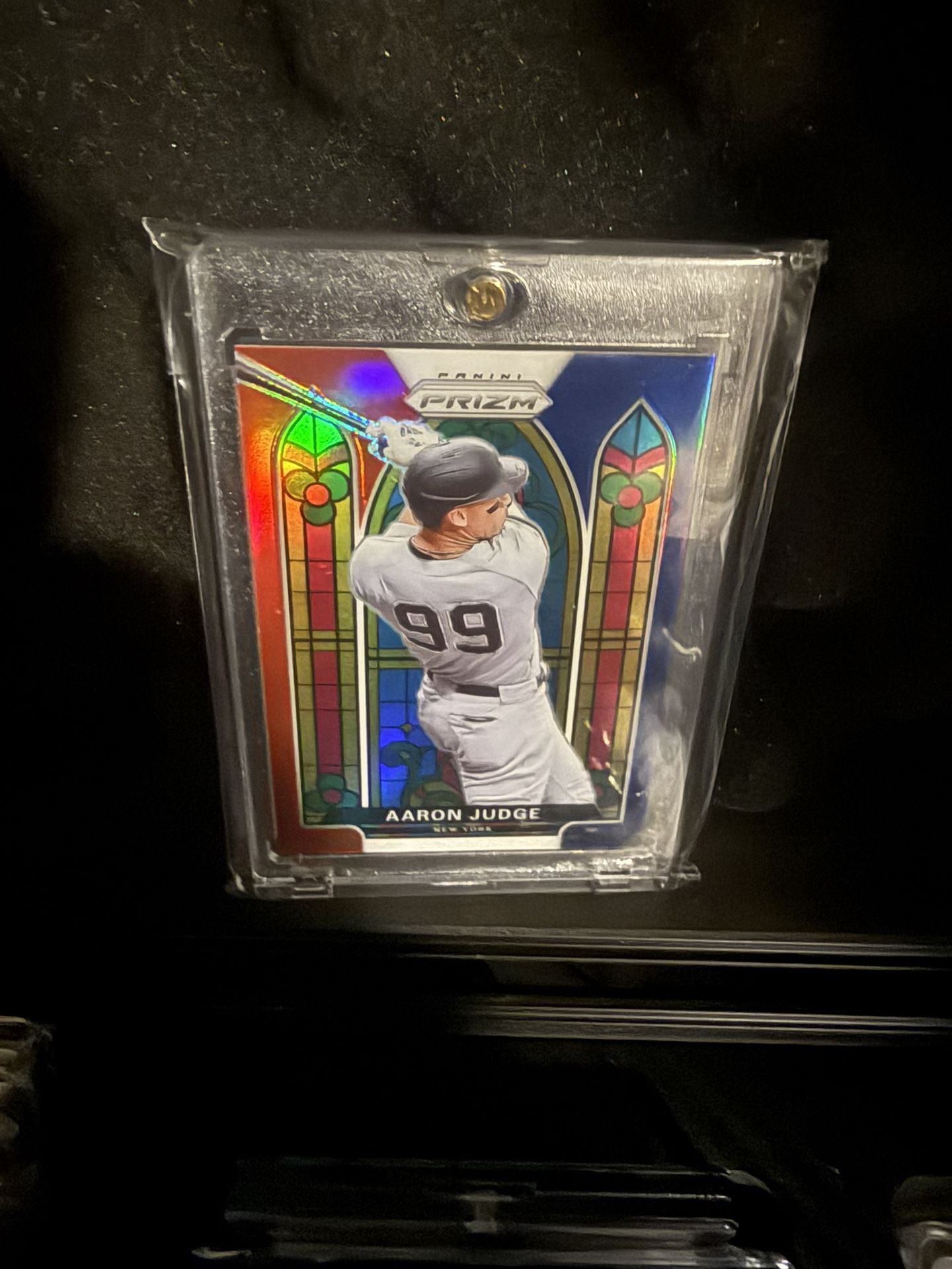 Panini Prism Aaron Judge Stained Glass