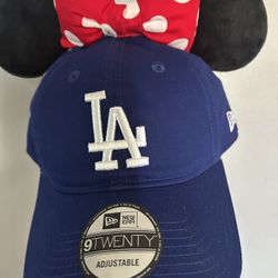 Dodgers Minnie Mouse Baseball Hat-Custom Made