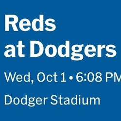 Dodgers Parking Pass 10/1