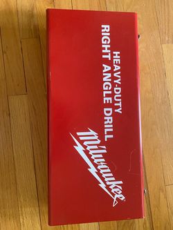 Milwaukee Right Angle Electric Drill with case