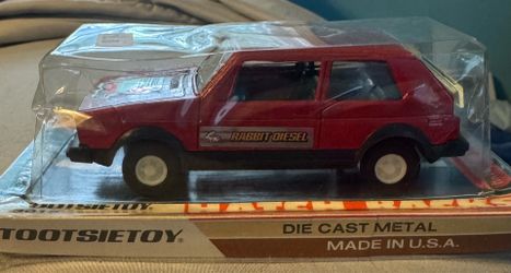 Tootsietoy 3015 rabbit diesel hatch backs die cast metal