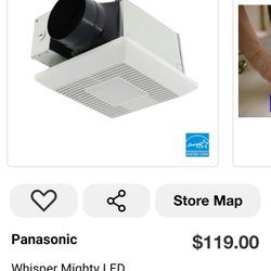 Ceiling/Wall Bathroom Exhaust Fan (Have 2)