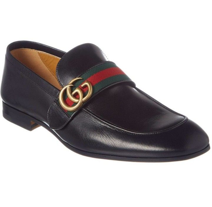 GUCCI High Quality Loafer Flat Leather Shoes For Man Size From To 13