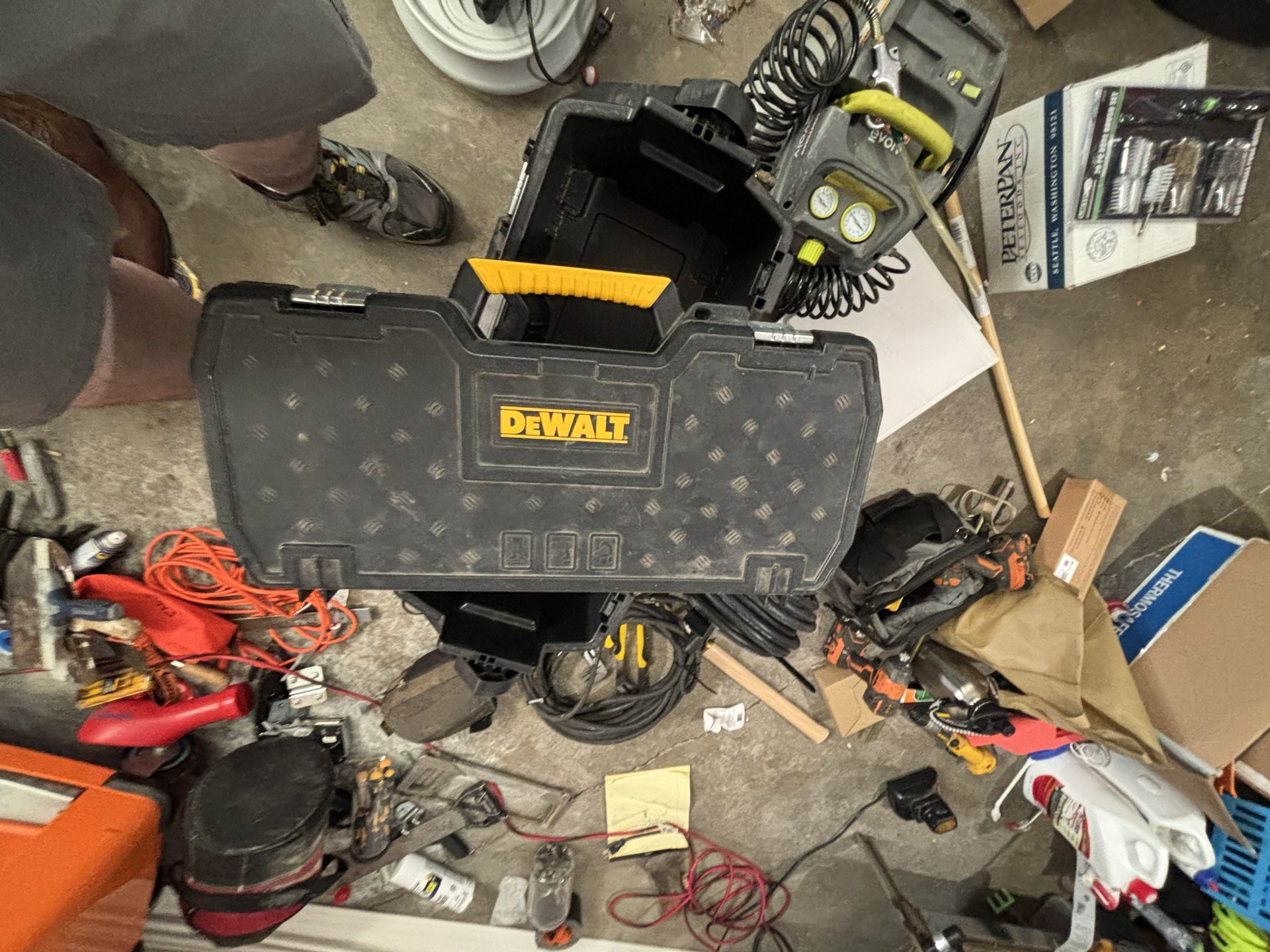 DeWalt Two and One Tool Box. 