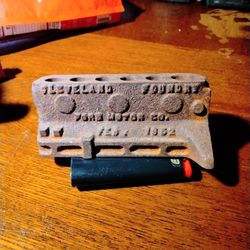 Cast Iron Pencil Holder From Cleveland Foundry Ford Motor Company
