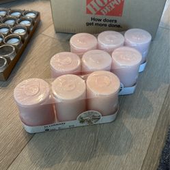 IKEA Lugnare Pink Candles 