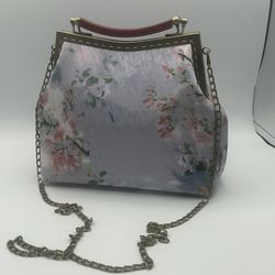Women Chinese Classical Bamboo Embroidery Purse Vintage Embroidery Clutch Handag 