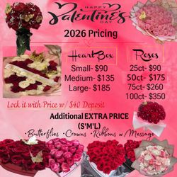 Roses For Valentines Day 