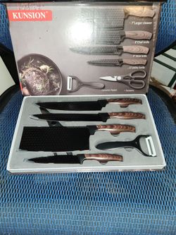 Kunsion 6-Piece Kitchen Knife Set