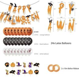 Halloween Party Decorations Set