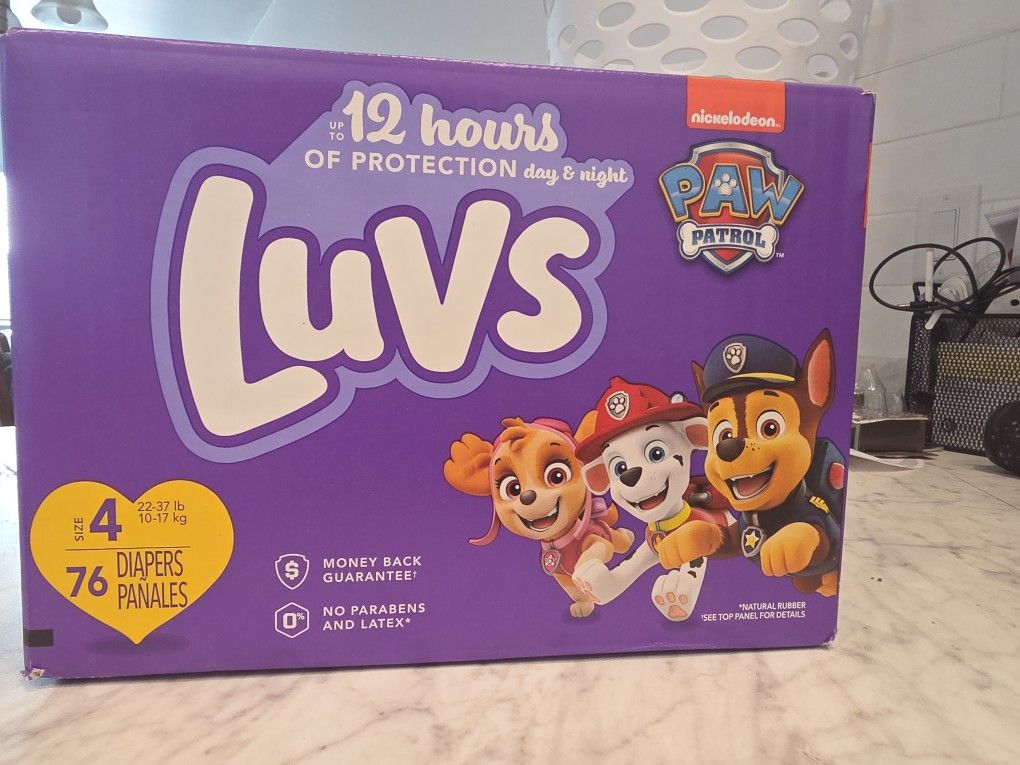 Size 4 Diapers Brand New