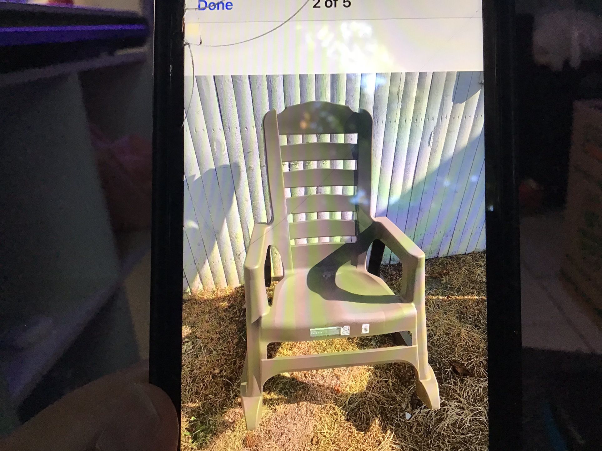 $20 Each Porch Rocking  Chair From Home Depot 