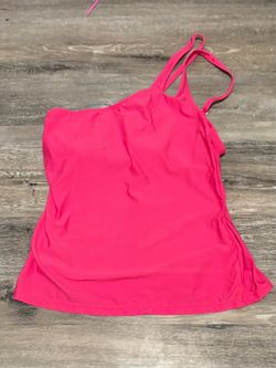 Womens Pink swimming tankini