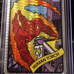 Human Torch Sticker