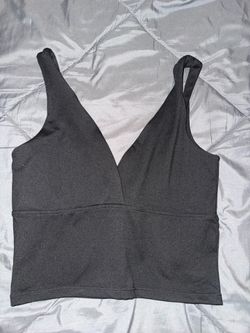 Large BLACK tank top