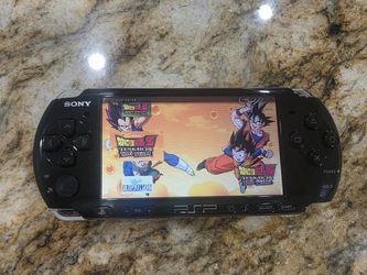 Playstation Psp 3000 Black Mod--ded Video Game Console