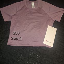 Lululemon Swiftly Tech Short Sleeve 2.0 Size 4 $50