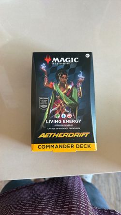 MTG Aetherdrift Living Energy Commander Deck
