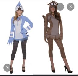 Mordecai and Rigby costumes