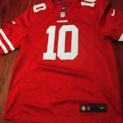 Nike Garoppolo  #10 San Francisco 49ers Jersey  Size L