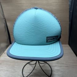 Patagonia Duckbill Tracker Hat Outdoor Running Trail Cap Blue