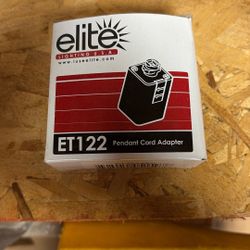 Lighting ET122 1 CIRCUIT PENDANT CORD ADAPTER